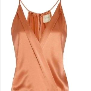 Michelle Mason Exclusive Cami Wrap Mini Dress Size 2